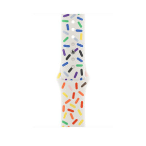 Apple MUQ33ZM/A Smart Band Multicolore in Fluoroelastomero