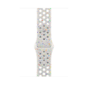 Apple Smart Band Bianco MUV13ZM/A in Alluminio, Fluoroelastomero