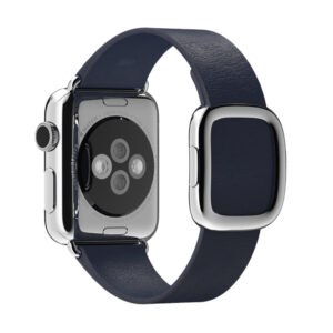 Apple Smart Band Blu Pelle - Accessorio Indossabile Intelligente MJ5A2ZM/A