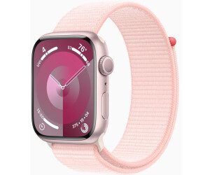 Apple Watch Series 9 GPS 45mm Pink Aluminium Case with Light Pink Sport Loop EU