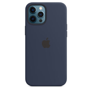 Custodia MagSafe Apple in silicone per iPhone 12 Pro Max - Deep Navy