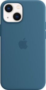 Custodia MagSafe Apple in silicone per iPhone 13 mini - Azzurro fiordo
