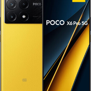 Poco X6 Pro 256Gb 8Gb-RAM 5G Dual Sim Yellow EU