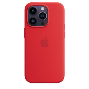 CUSTODIA APPLE MAGSAFE IN SILICONE PER IPHONE 14 PRO - (RED) 09/22