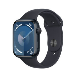 Apple Watch Series 9 GPS 45mm alluminio mezzanotte - mezzanotte Sport Band - S/M