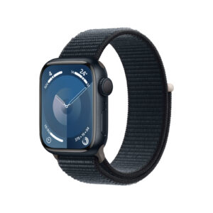 Apple Watch Series 9 GPS 41mm alluminio mezzanotte - mezzanotte Sport Loop